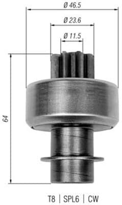 MAGNETI MARELLI Pastorok štartéra 940113020336 1