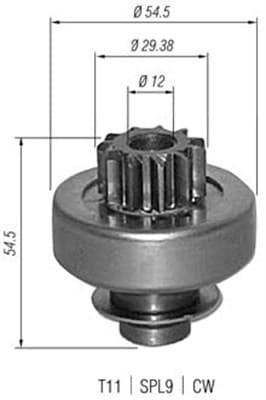 MAGNETI MARELLI Pastorok štartéra 940113020347 1