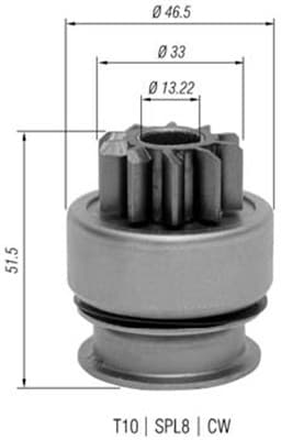 MAGNETI MARELLI Pastorok štartéra 940113020348 1