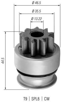 MAGNETI MARELLI Pastorok štartéra 940113020369 1
