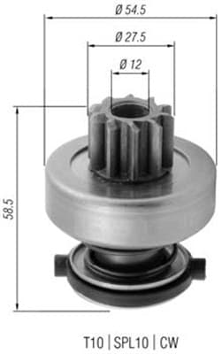 MAGNETI MARELLI Pastorok štartéra 940113020376 1