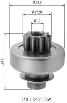 MAGNETI MARELLI Pastorok štartéra 940113020379 1