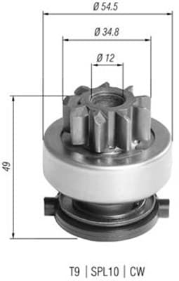 MAGNETI MARELLI Pastorok štartéra 940113020390 1