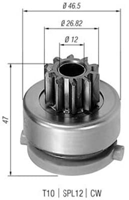MAGNETI MARELLI Pastorok štartéra 940113020423 1