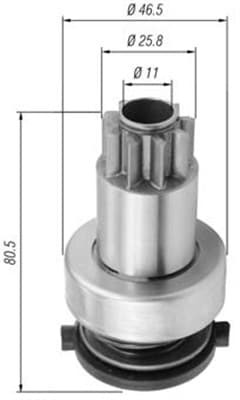 MAGNETI MARELLI Pastorok štartéra 940113020434 1