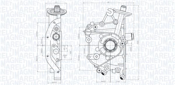 MAGNETI MARELLI Olejové čerpadlo 351516000114 1