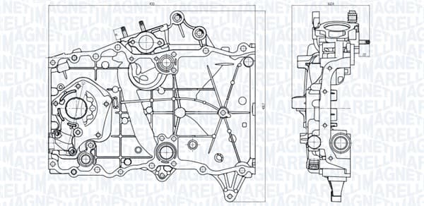MAGNETI MARELLI Olejové čerpadlo 351516000120 1