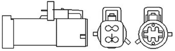 MAGNETI MARELLI Lambda sonda 466016355090 1