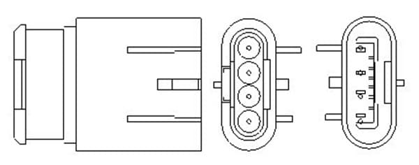 MAGNETI MARELLI Lambda sonda 466016355154 1