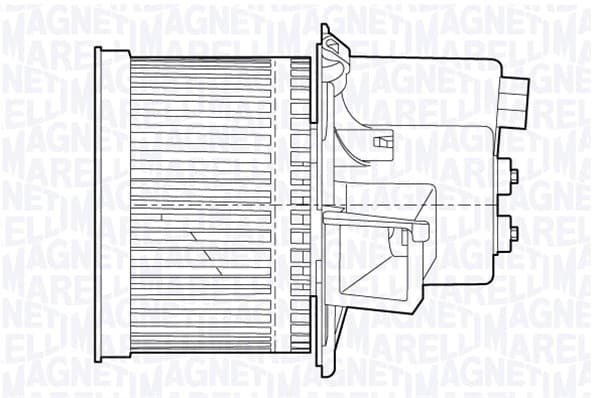 MAGNETI MARELLI Vnútorný ventilátor 069412655010 1