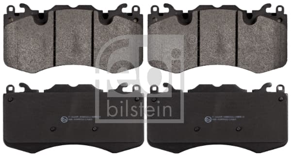 FEBI BILSTEIN Sada brzdových platničiek kotúčovej brzdy 116126 1