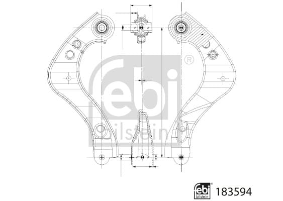 FEBI BILSTEIN Rameno zavesenia kolies 183594 1
