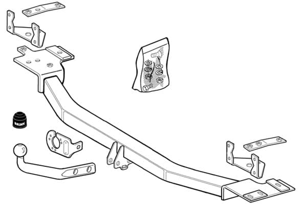 THULE Ťažné zariadenie 215800 1
