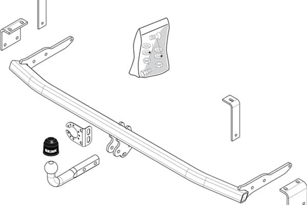 THULE Ťažné zariadenie 445700 1
