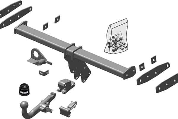 THULE Ťažné zariadenie 517600 1