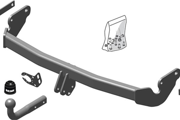THULE Ťažné zariadenie 545400 1