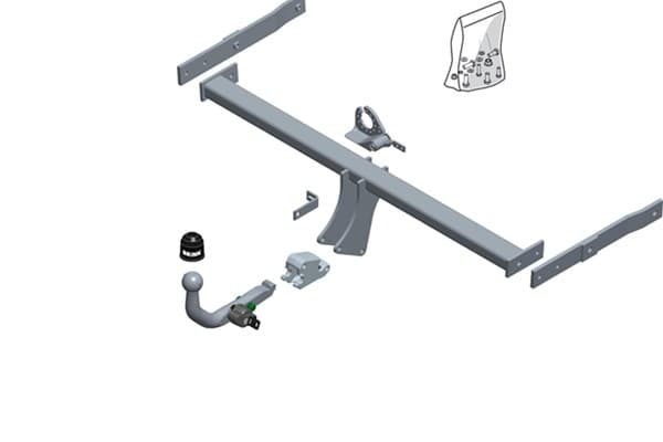 THULE Ťažné zariadenie 608300 1
