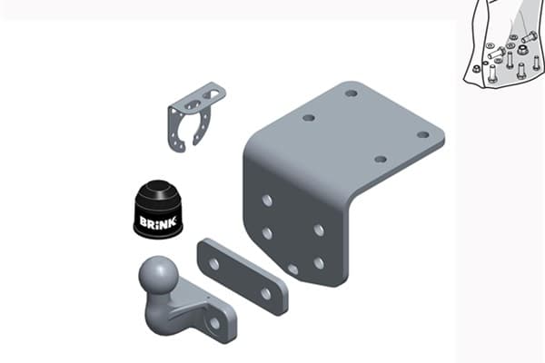 THULE Ťažné zariadenie 613200 1