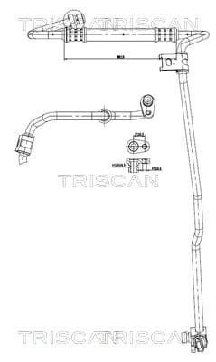 TRISCAN Vysoko/nízkotlakové vedenie klimatizácie 9010 24006 1