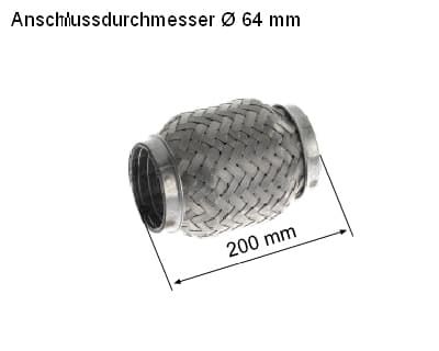 HJS Pružný diel výfuku 83008531 1