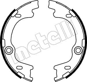METELLI Sada brzd. čeľustí parkov. brzdy 530185 1