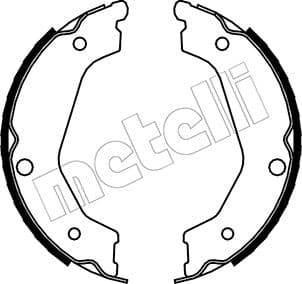 METELLI Sada brzd. čeľustí parkov. brzdy 530227 1