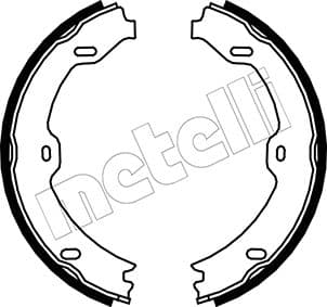 METELLI Sada brzd. čeľustí parkov. brzdy 530243 1