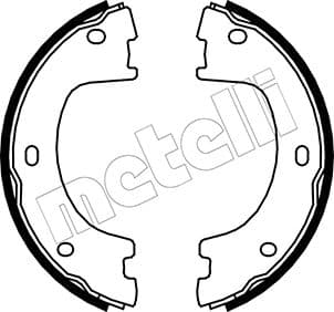 METELLI Sada brzd. čeľustí parkov. brzdy 530249 1