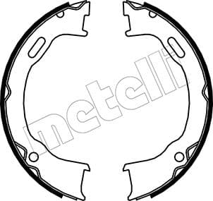 METELLI Sada brzd. čeľustí parkov. brzdy 530364 1