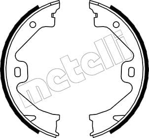 METELLI Sada brzd. čeľustí parkov. brzdy 530369 1