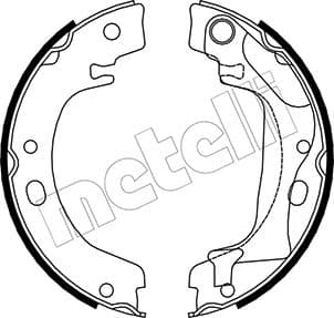 METELLI Sada brzd. čeľustí parkov. brzdy 530446 1