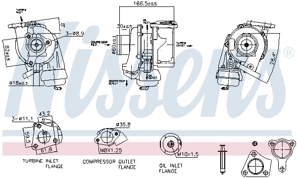 NISSENS Plniace dúchadlo 93525 1