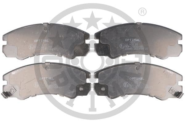 OPTIMAL Sada brzdových platničiek kotúčovej brzdy BP-09827 1