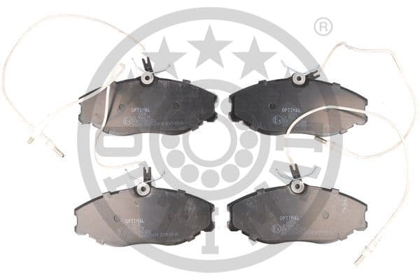 OPTIMAL Sada brzdových platničiek kotúčovej brzdy BP-10091 1