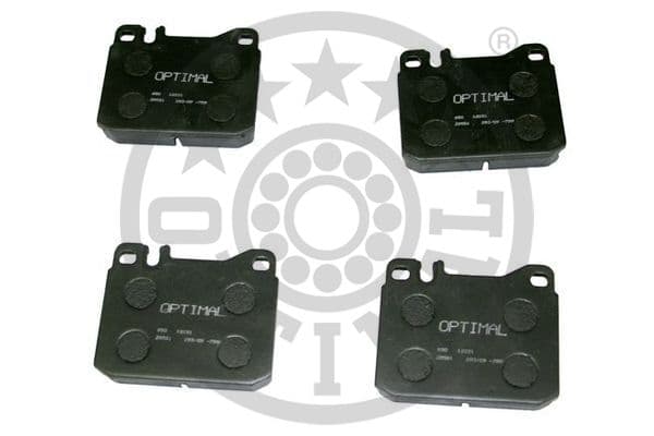 OPTIMAL Sada brzdových platničiek kotúčovej brzdy BP-12031 1