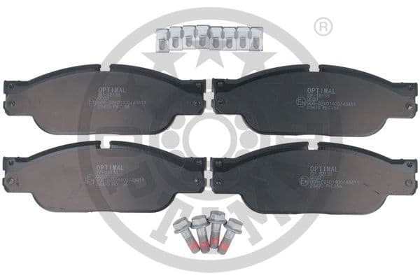 OPTIMAL Sada brzdových platničiek kotúčovej brzdy BP-12138 1