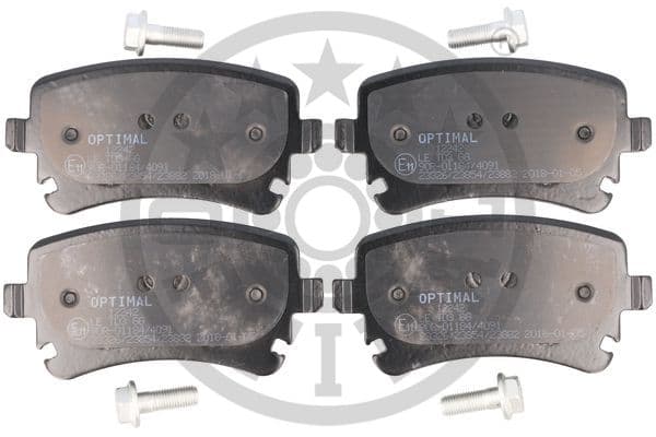 OPTIMAL Sada brzdových platničiek kotúčovej brzdy BP-12242 1