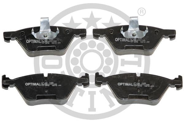 OPTIMAL Sada brzdových platničiek kotúčovej brzdy BP-12383 1