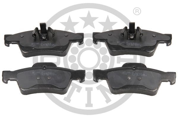 OPTIMAL Sada brzdových platničiek kotúčovej brzdy BP-12501 1
