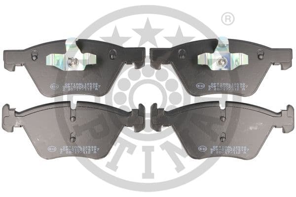 OPTIMAL Sada brzdových platničiek kotúčovej brzdy BP-12538 1