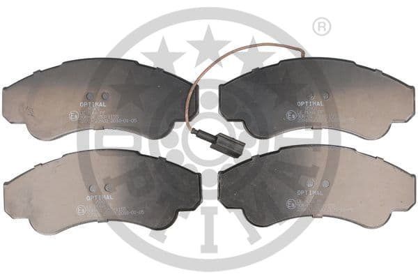 OPTIMAL Sada brzdových platničiek kotúčovej brzdy BP-95901 1