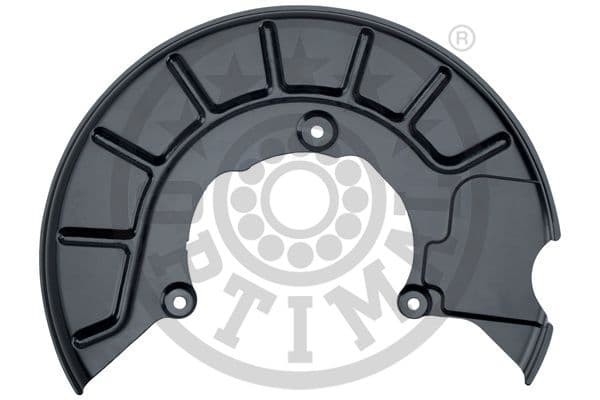 OPTIMAL Ochranný plech proti rozstreku, Brzdový kotúč BSP-1004L 1