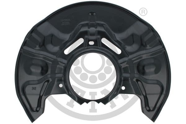 OPTIMAL Ochranný plech proti rozstreku, Brzdový kotúč BSP-9009L 1