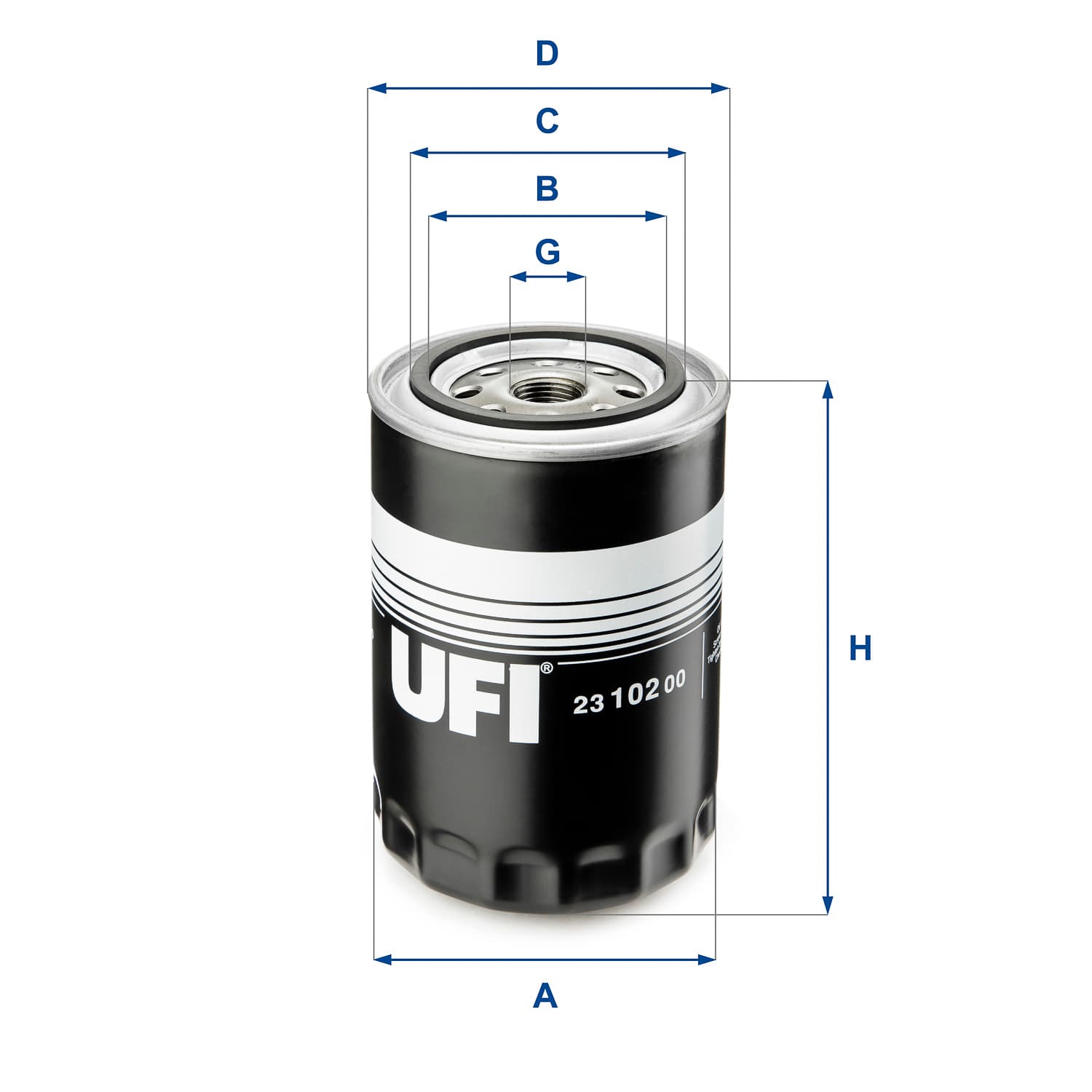 UFI Olejový filter 2310200 1