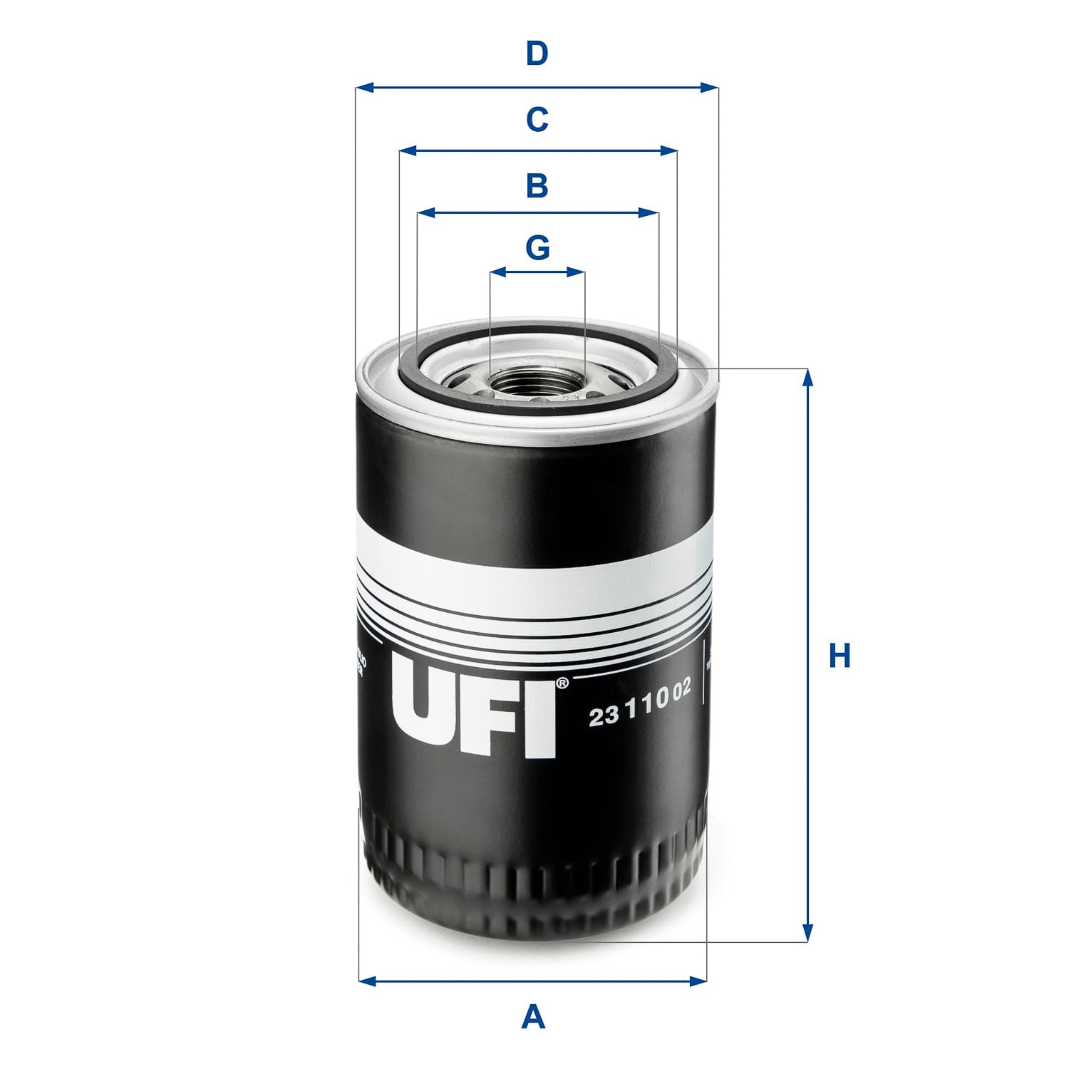 UFI Olejový filter 2311002 1
