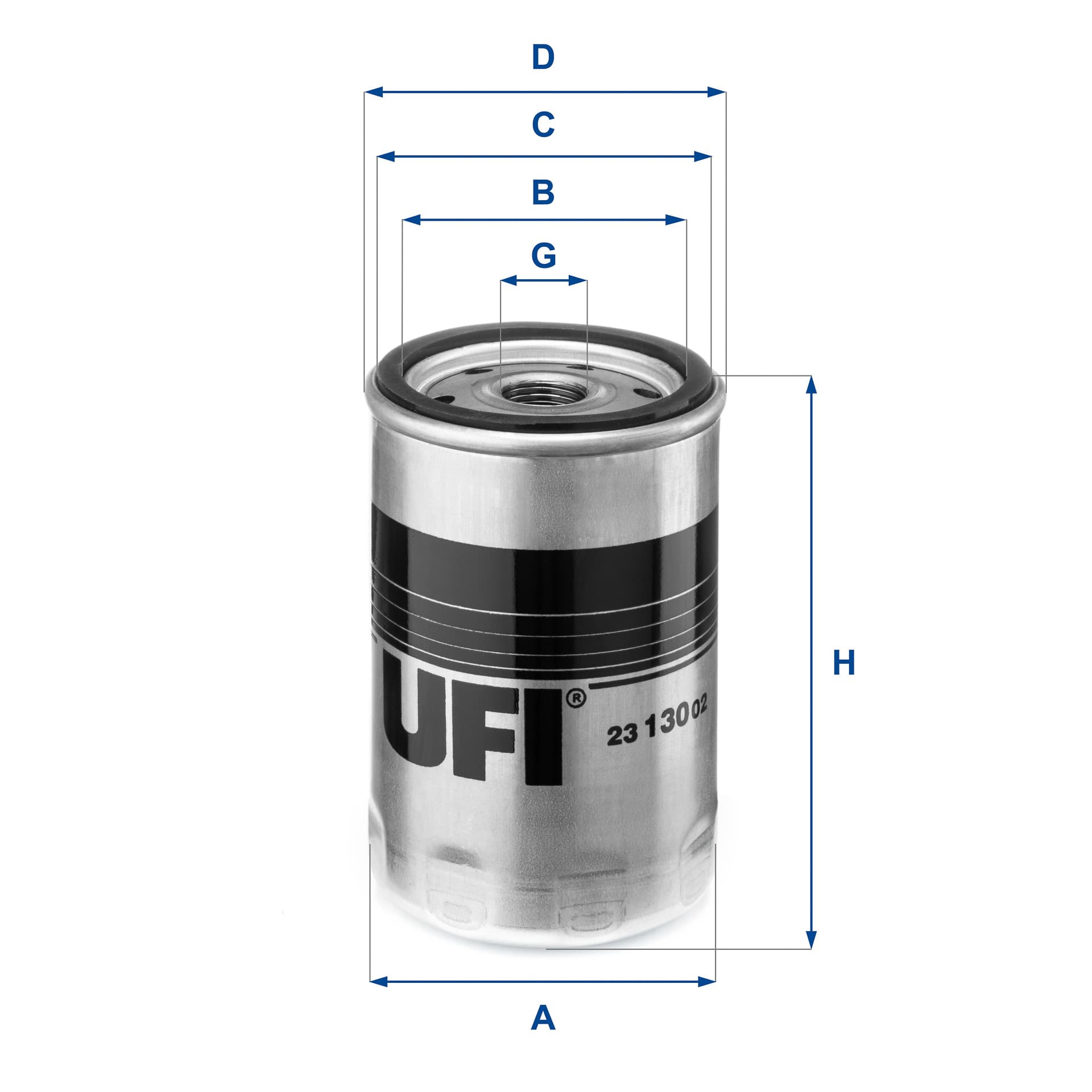 UFI Olejový filter 2313002 1