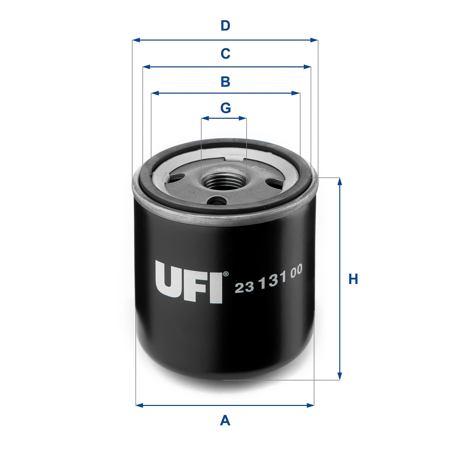 UFI Olejový filter 2313100 1