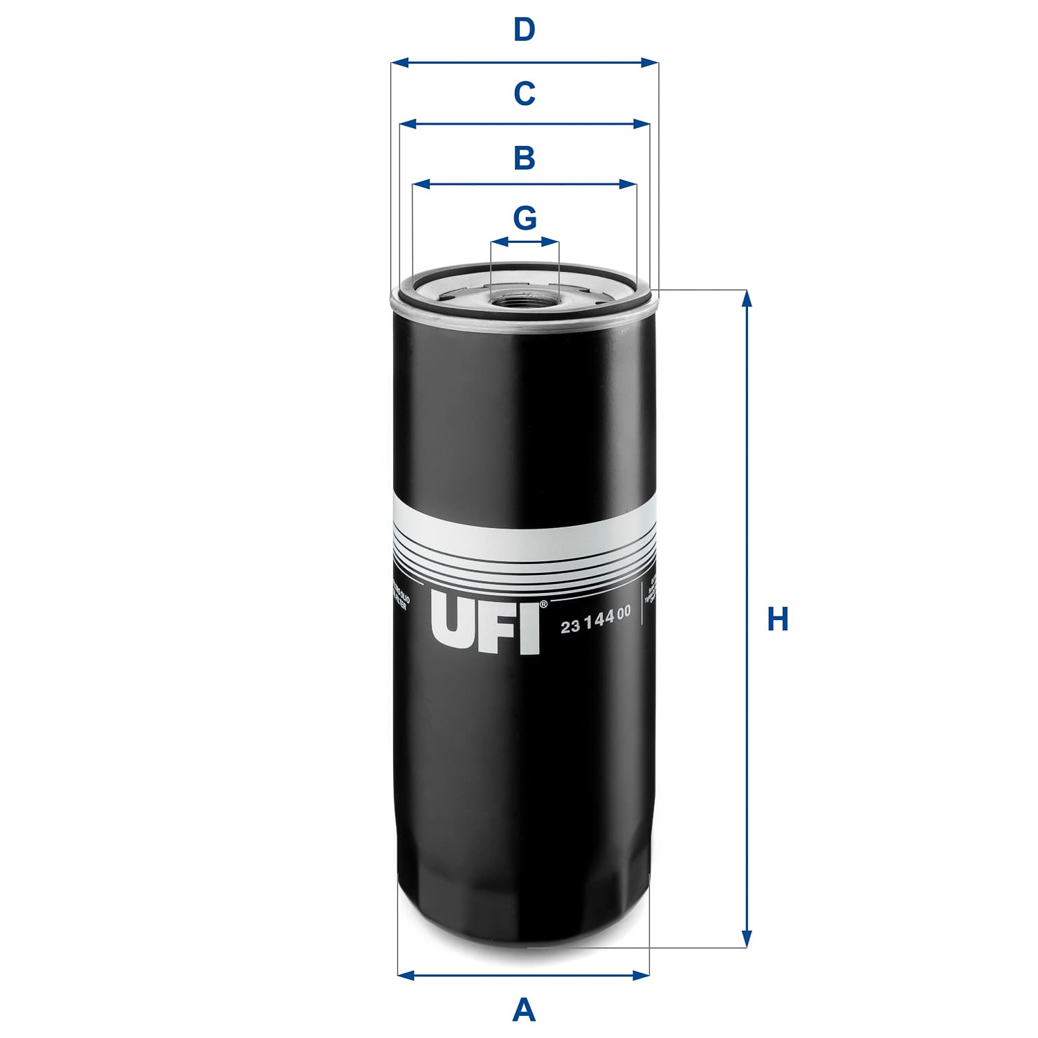 UFI Olejový filter 2314400 1