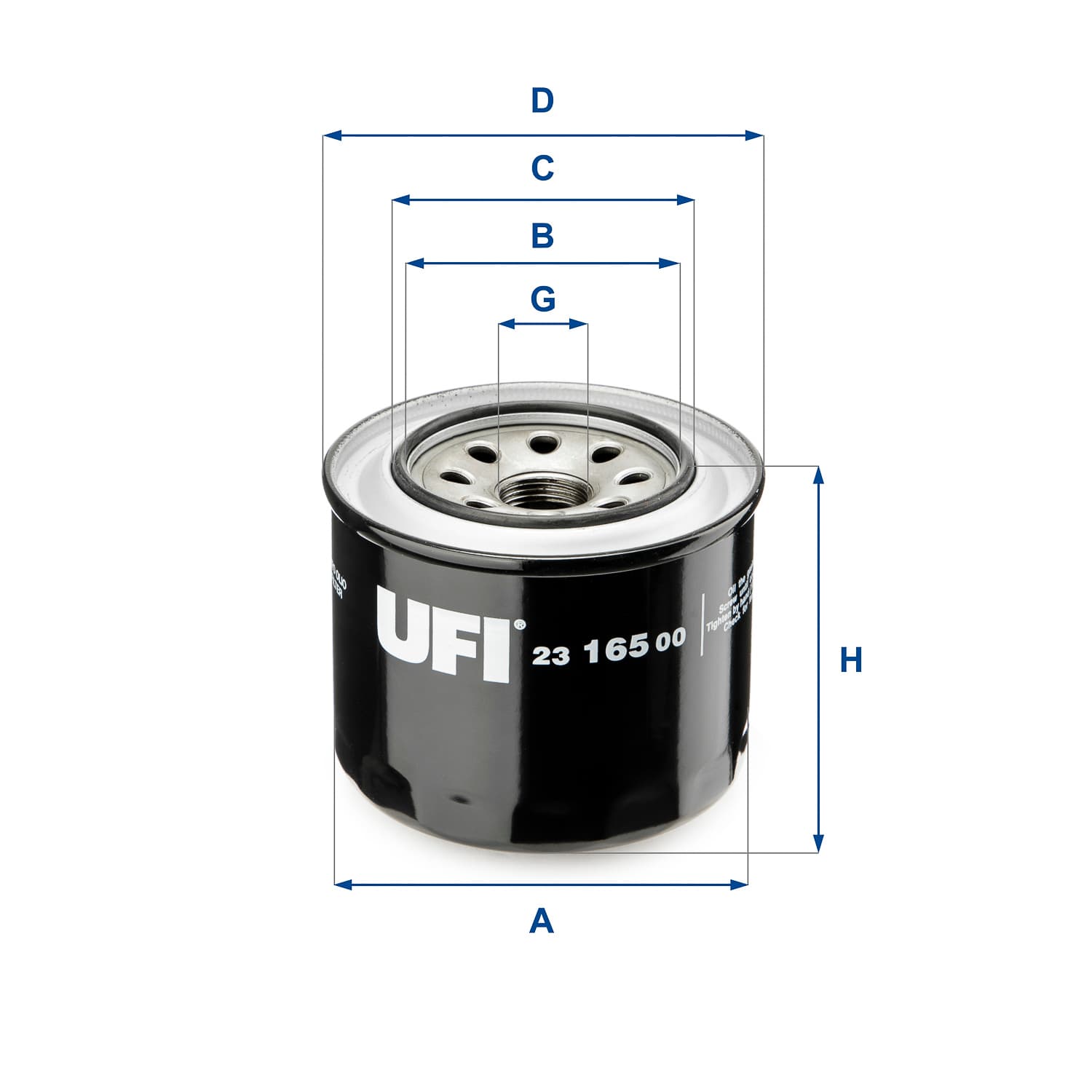 UFI Olejový filter 2316500 1