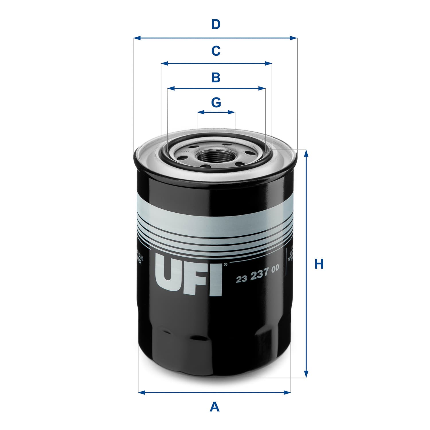 UFI Olejový filter 2323700 1
